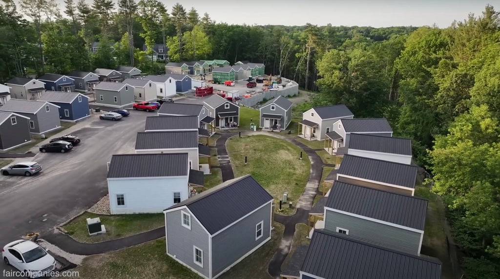 Un couple de promoteurs décide de construire 44 minimaisons au lieu de 9 maisons de luxe pour aider leurs employés 