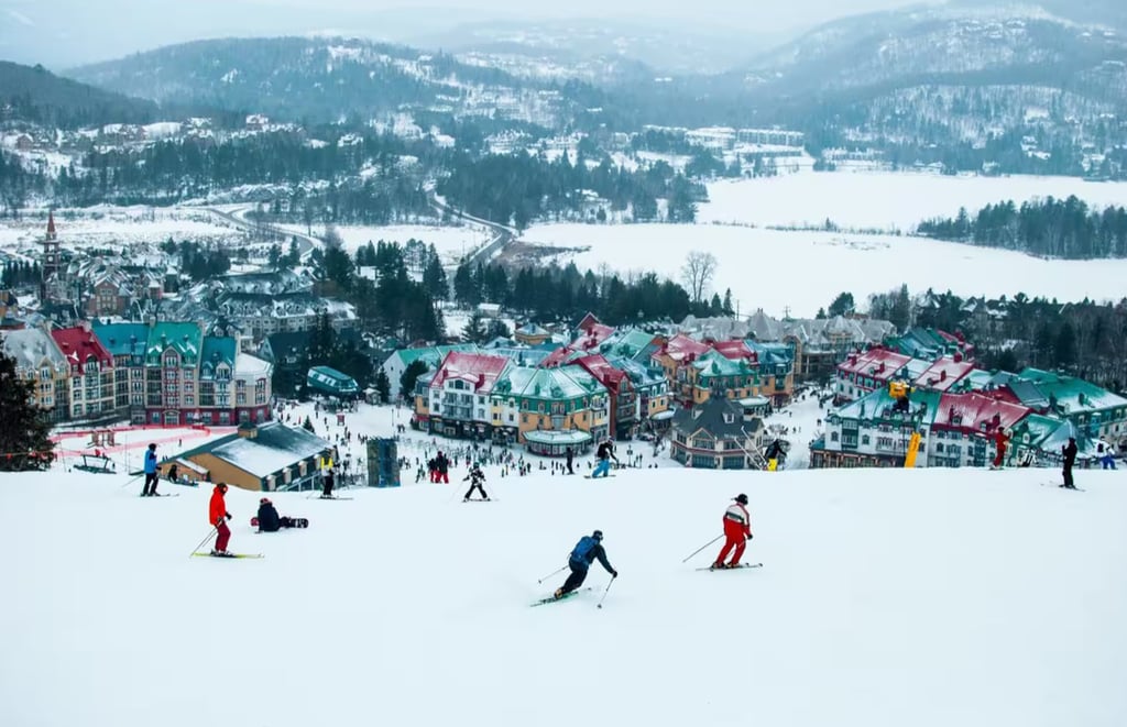 Mitsou Gélinas et Iohann Martin vendent leur propriété de Tremblant en surenchère