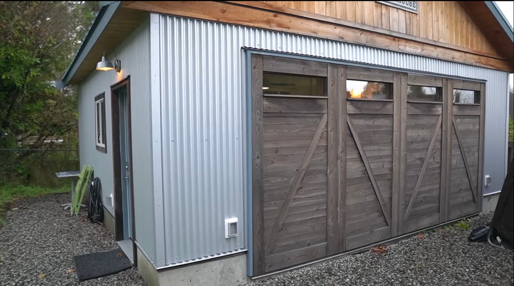 Impressionnante transformation d’un vieux garage en magnifique location Airbnb