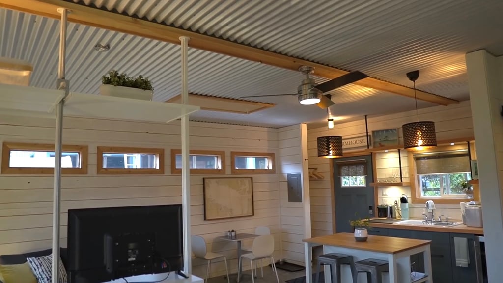 Impressionnante transformation d’un vieux garage en magnifique location Airbnb