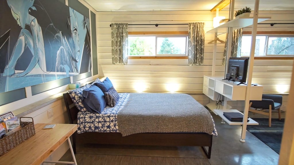 Impressionnante transformation d’un vieux garage en magnifique location Airbnb