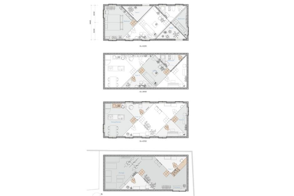 Pourriez-vous habiter une maison où il n’y a pas de murs intérieurs?