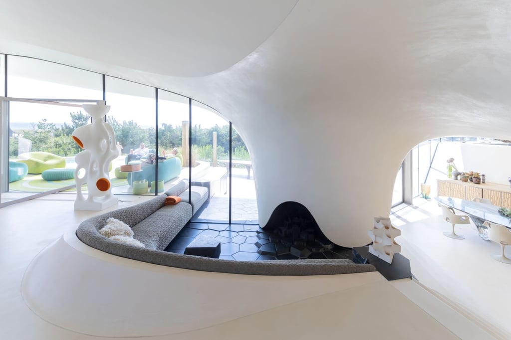 Cette maison semble tout droit sortie du futur 