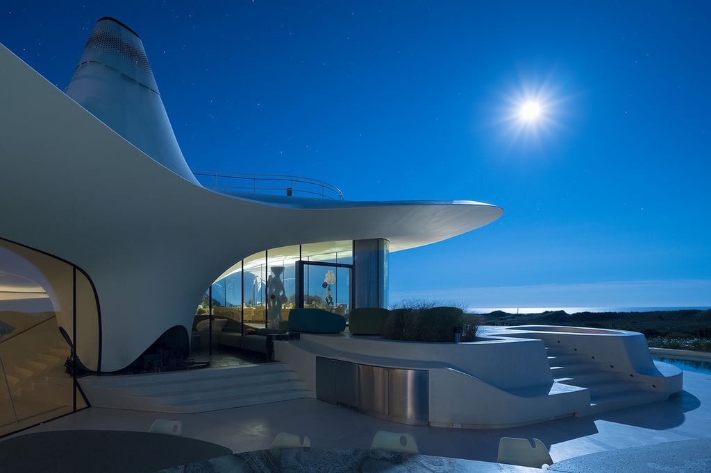 Cette maison semble tout droit sortie du futur 