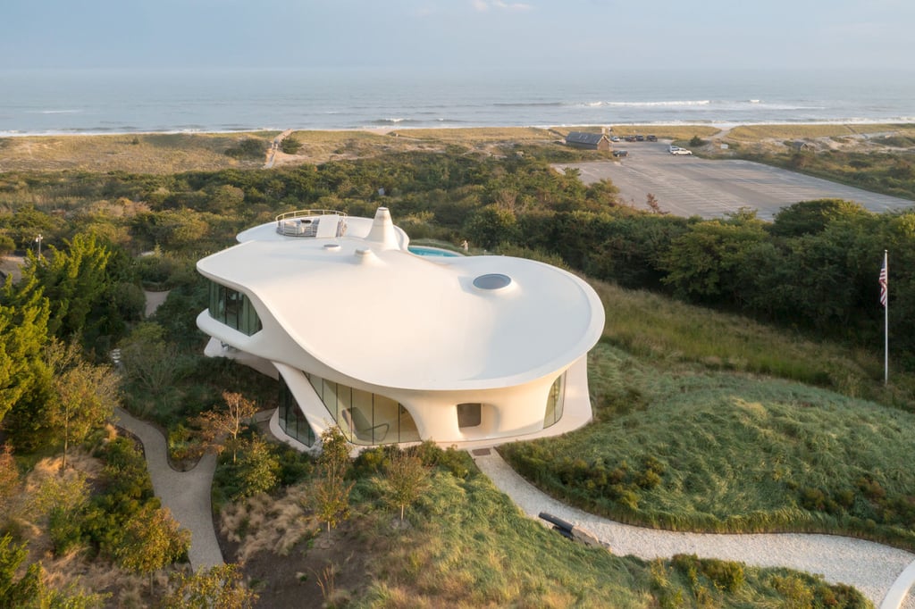 Cette maison semble tout droit sortie du futur 
