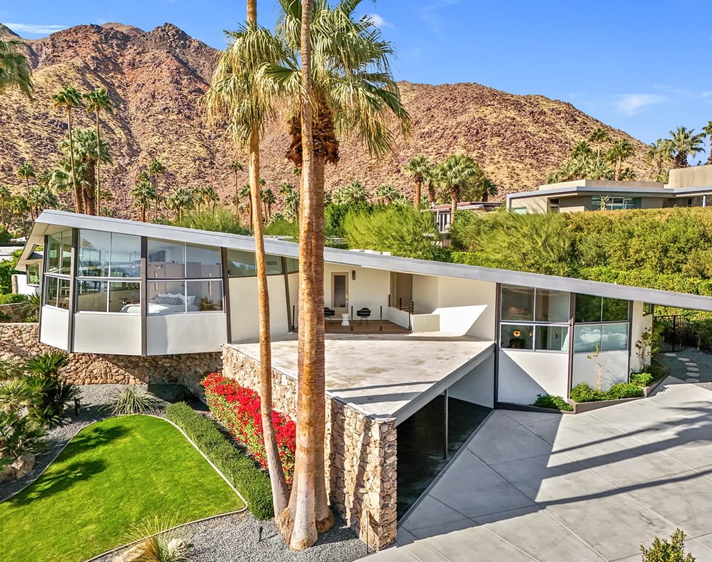 La maison de Palm Springs où Elvis et Priscilla Presley ont célébré leur lune de miel est maintenant à vendre