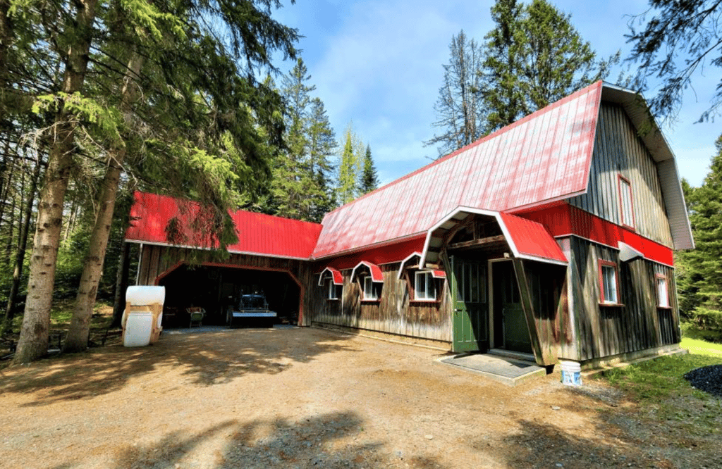 Charmante maison sur immense terrain avec plusieurs bâtiments