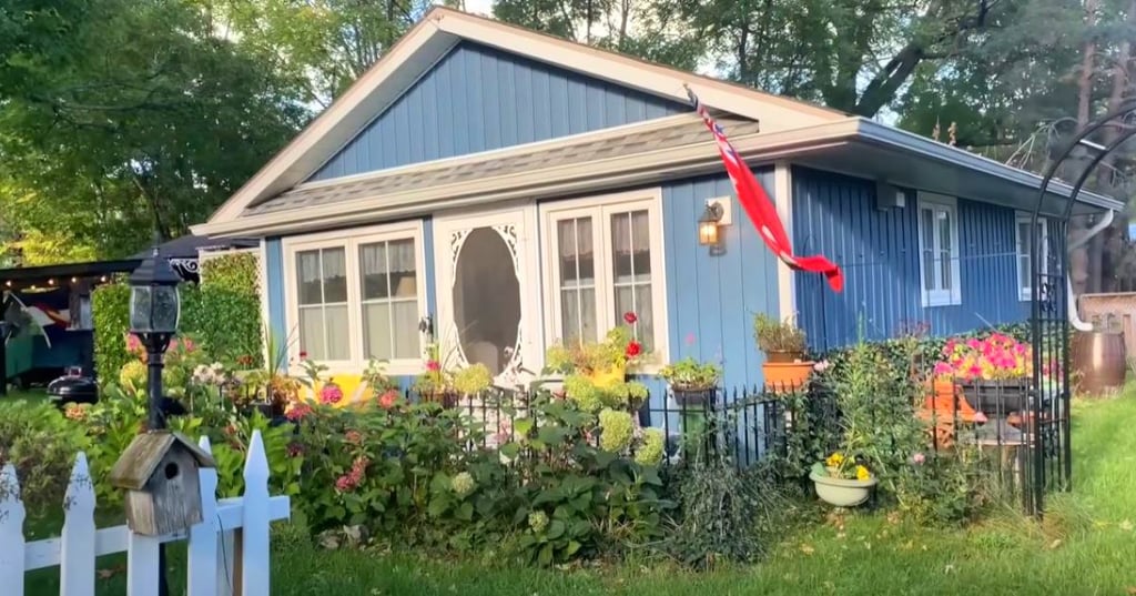 Ils ont créé un petit coin de paradis pour grand-maman dans leur jardin et le résultat est impressionnant