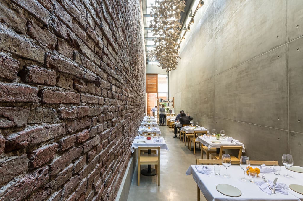 Superbe restaurant caché dans une petite ruellle. 