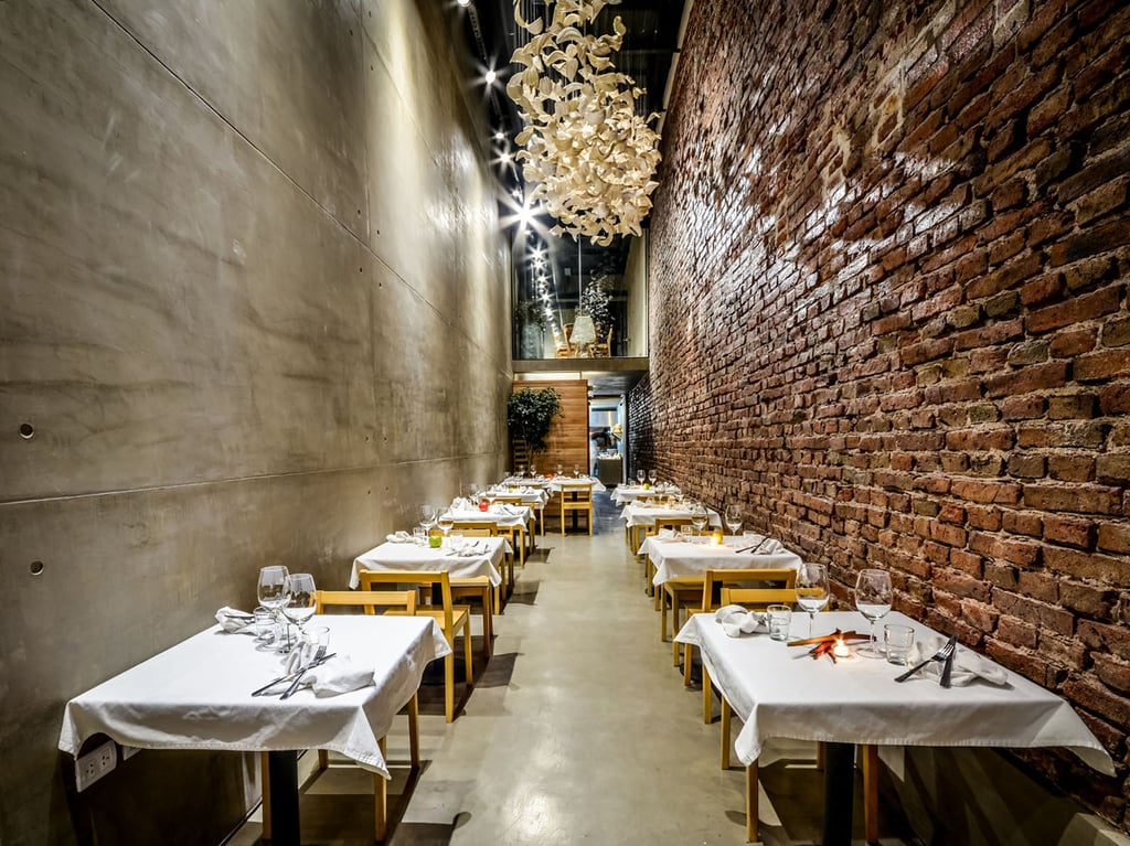 Superbe restaurant caché dans une petite ruellle. 