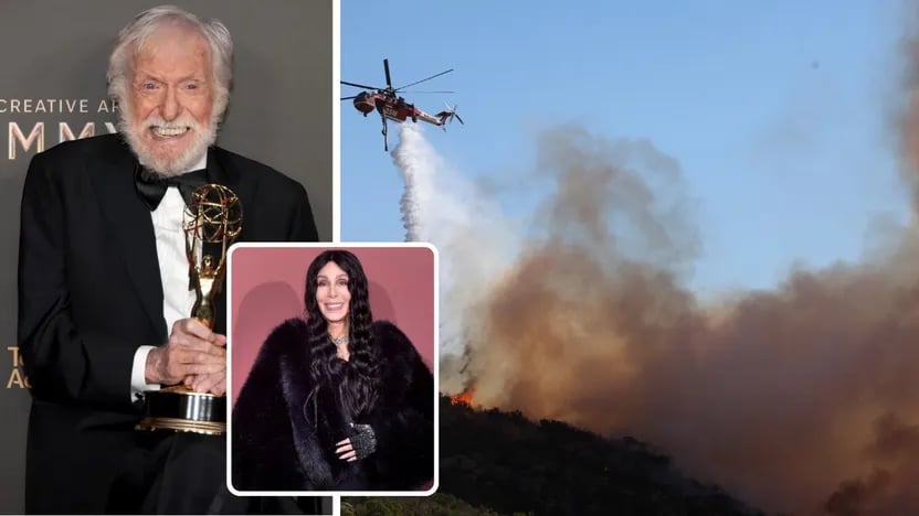 Julia Roberts, Barbra Streisand, Dick Van Dyke et Cher font partie des célébrités obligées d'évacuer leurs maisons alors que les incendies de forêt ravagent Malibu