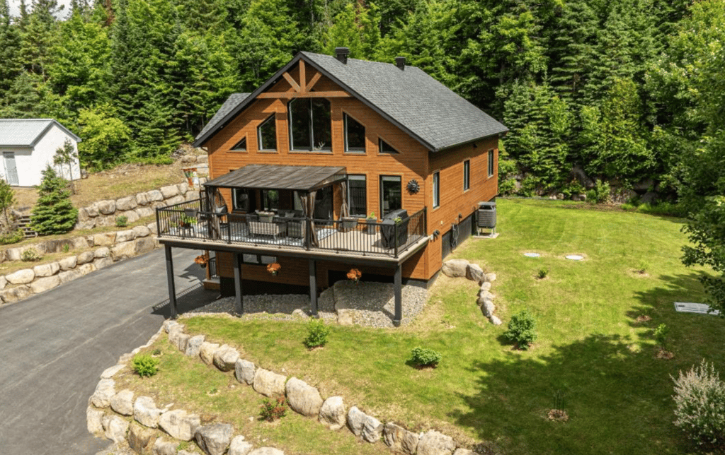 Chalet lumineux et chaleureux en pleine nature