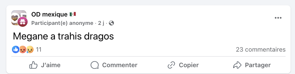 «What the f***?» Les fans d'OD Tentations sont furieux après la trahison de Mégane