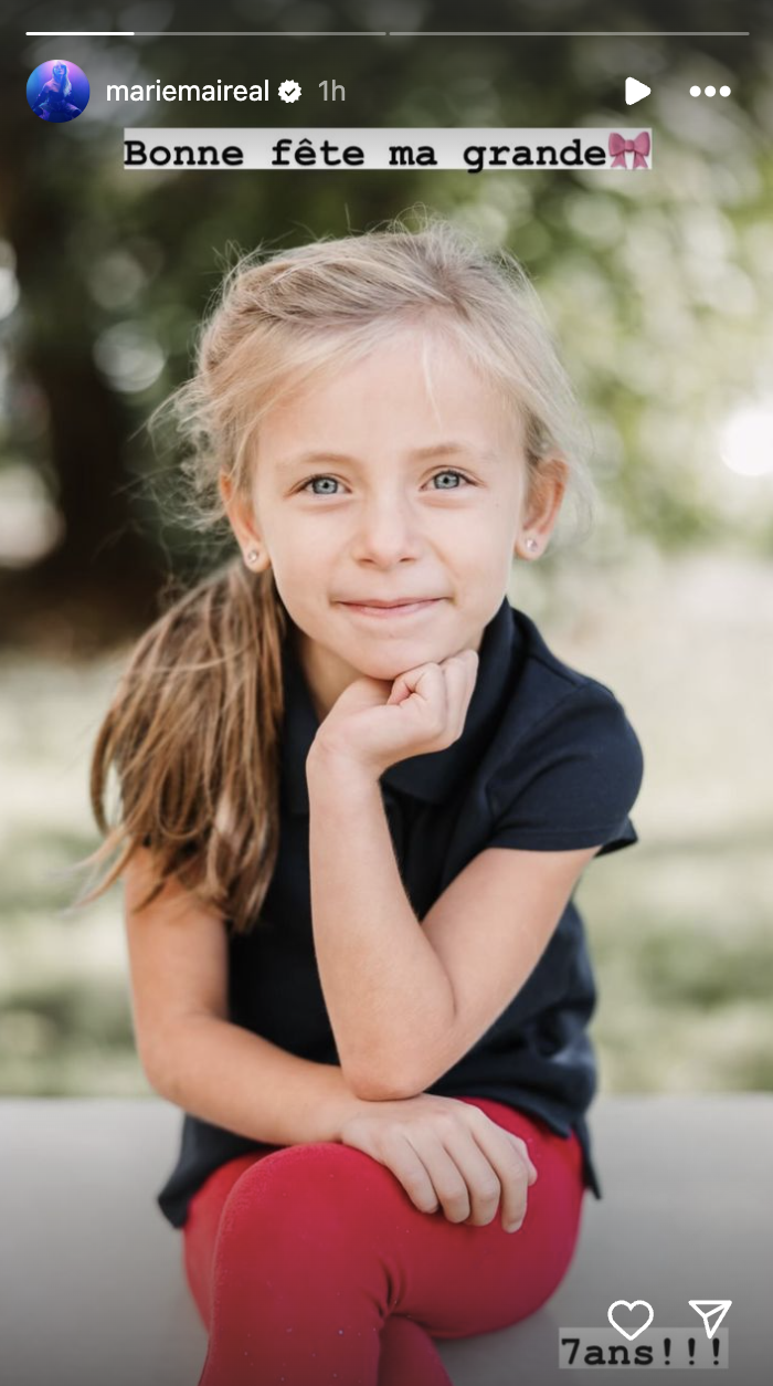 Marie-Mai partage une photo de sa fille Gisèle pour sa fête et elle a tellement grandi