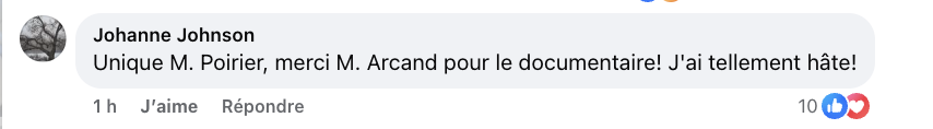 Les internautes réagissent en grand nombre au passage de Claude Poirier à Tout le monde en parle