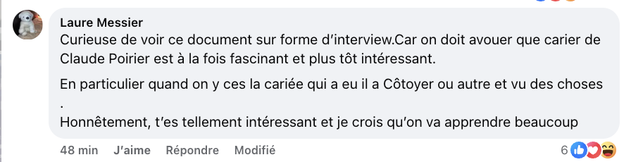 Les internautes réagissent en grand nombre au passage de Claude Poirier à Tout le monde en parle