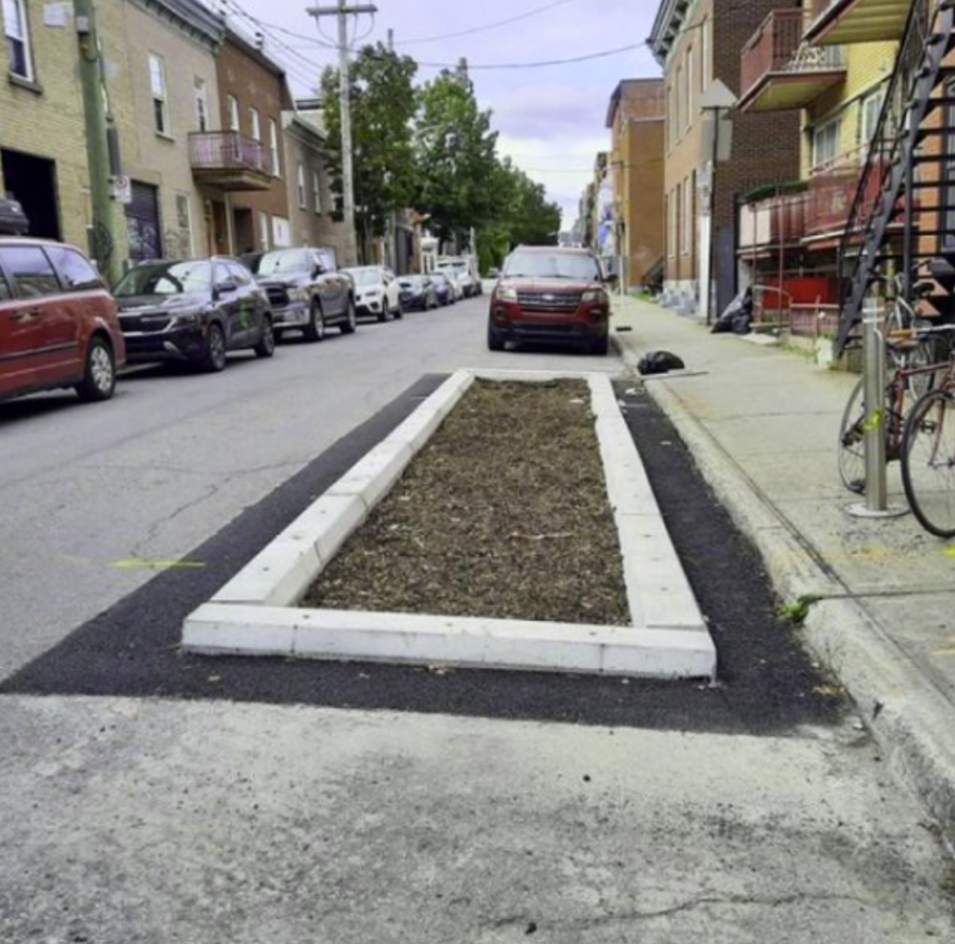 Valérie Plante et la ville de Montréal installent des zones pour planter directement dans les rues