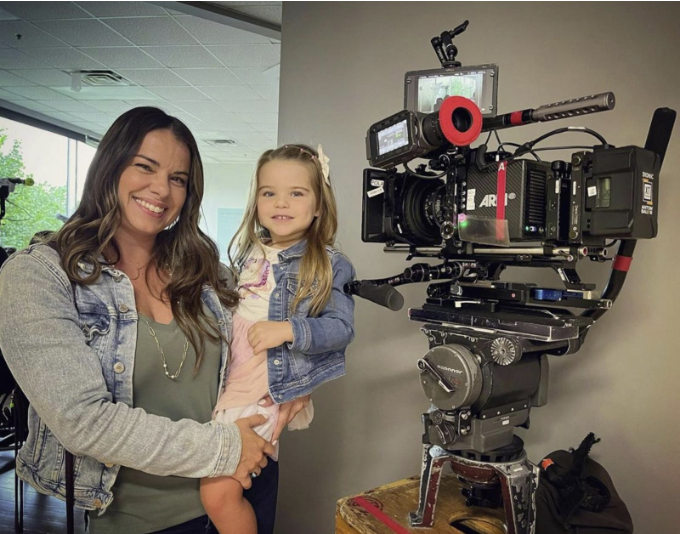 Mirianne Brûlé prend une photo de famille avec le père Noël bien particulière