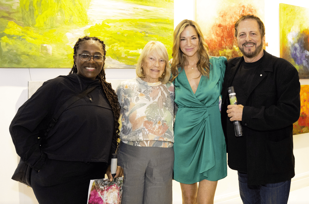 Plusieurs vedettes ont assisté au 2e vernissage de Pascale Bourbeau et sa mère Mireille Tessier Bourbeau