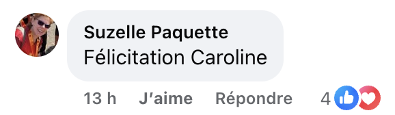 Un commentaire revient souvent après le passage de Caroline Néron à Tout le monde en parle