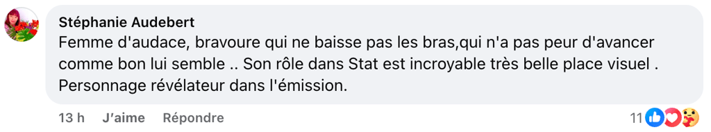 Un commentaire revient souvent après le passage de Caroline Néron à Tout le monde en parle