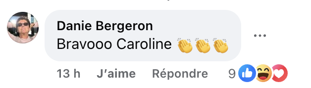 Un commentaire revient souvent après le passage de Caroline Néron à Tout le monde en parle