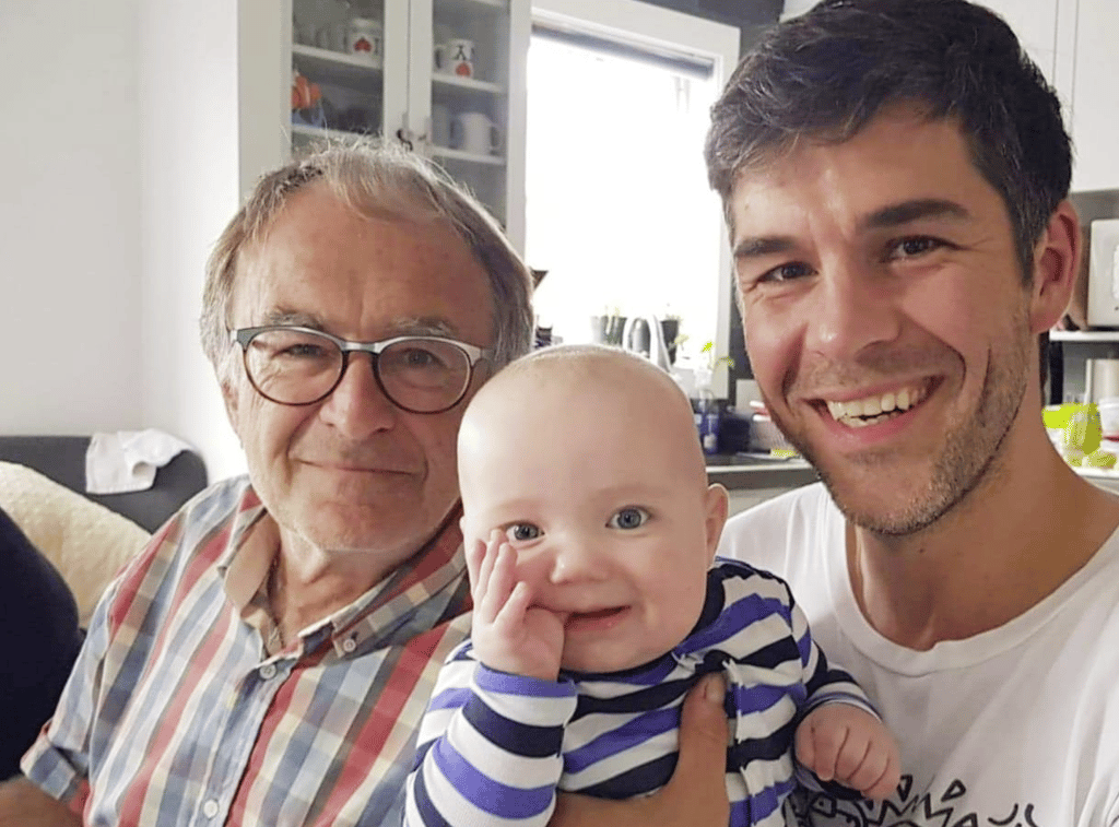 Mathieu Roy de Salut Bonjour partage une rare photo de ses enfants réunis