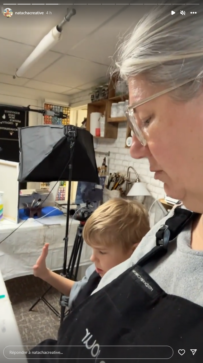 La fille de Ginette Reno partage un moment magique avec son petit-fils et ils sont adorables