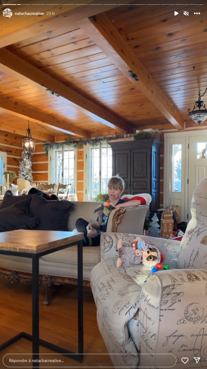 La fille de Ginette Reno partage un moment magique avec son petit-fils et ils sont adorables