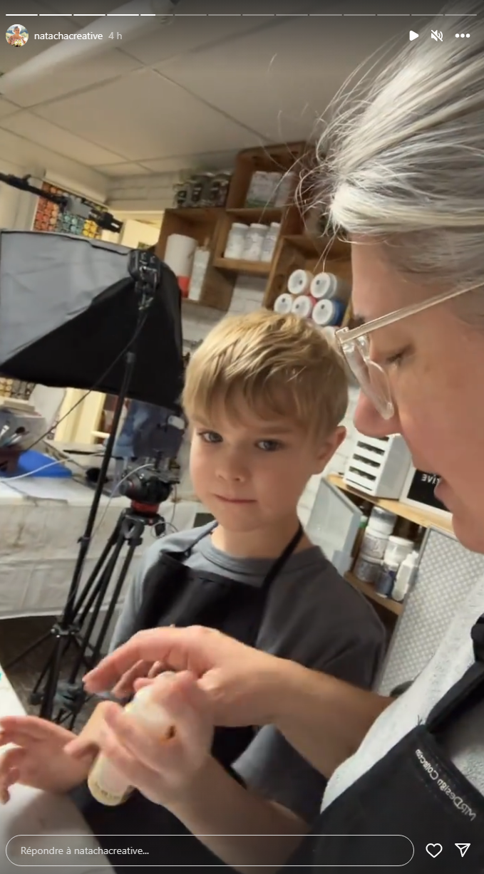 La fille de Ginette Reno partage un moment magique avec son petit-fils et ils sont adorables