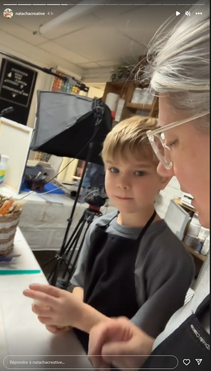 La fille de Ginette Reno partage un moment magique avec son petit-fils et ils sont adorables