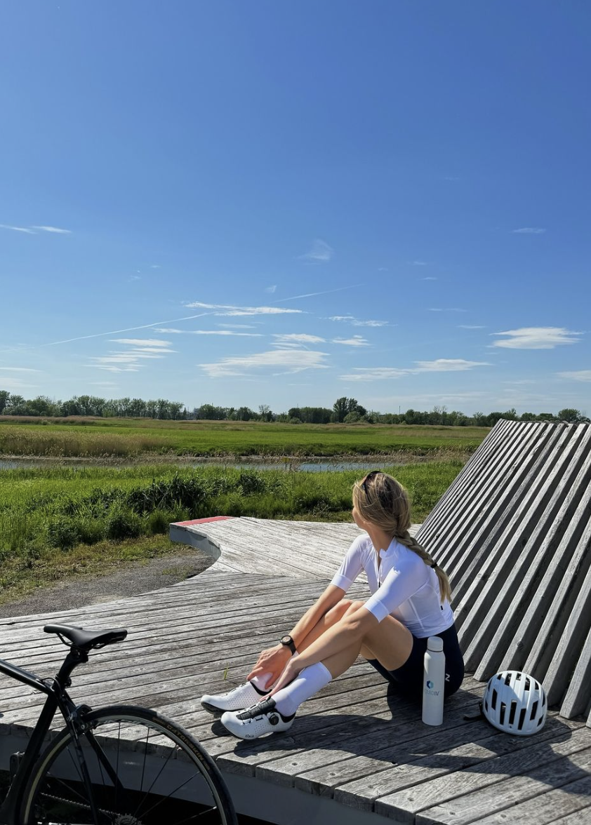 Ludivine Reding et sa famille sont en voyage hors du Québec et elle partage toutes les photos