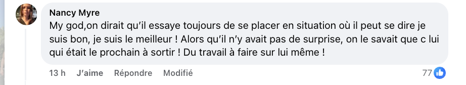 Les fans d'Occupation Double n'ont pas du tout apprécié la décision de Bilal «C'est assez lâche merci!»