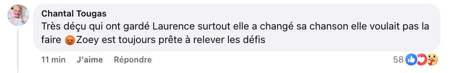 Véritable commotion à Star Académie après l'annonce de l'élimination de Zoey