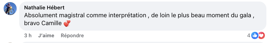 Camille est la nouvelle favorite des fans de Star Académie après son duo extraordinaire avec Barbara Pravi