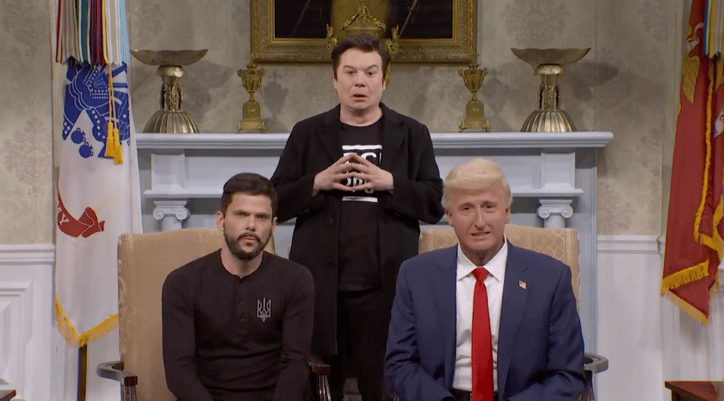 Mike Myers lance un message à Donald Trump en direct à la télévision américaine 