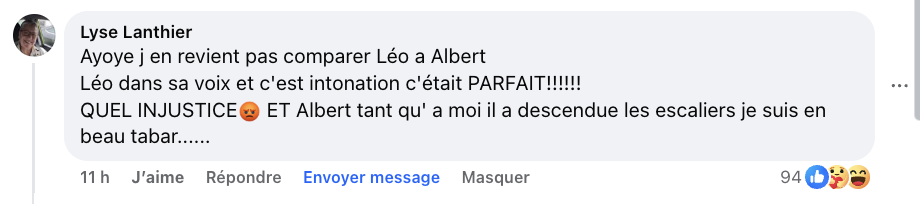 Les fans de Star Académie sont furieux contre le corps professoral et trouvent que Léo aurait dû être sauvé