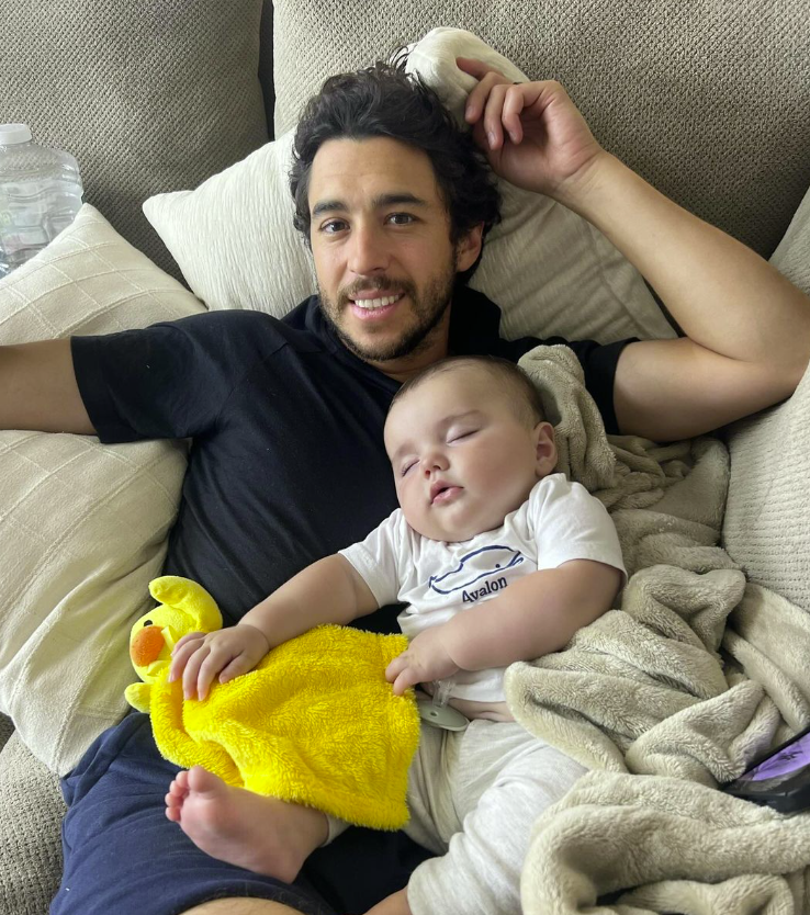 La conjointe de Johnny Gaudreau annonce qu'elle est enceinte de leur 3e enfant