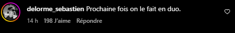 Matthieu Pepper parodie Sébastien Delorme et ce dernier n'a pas hésité à lui répondre