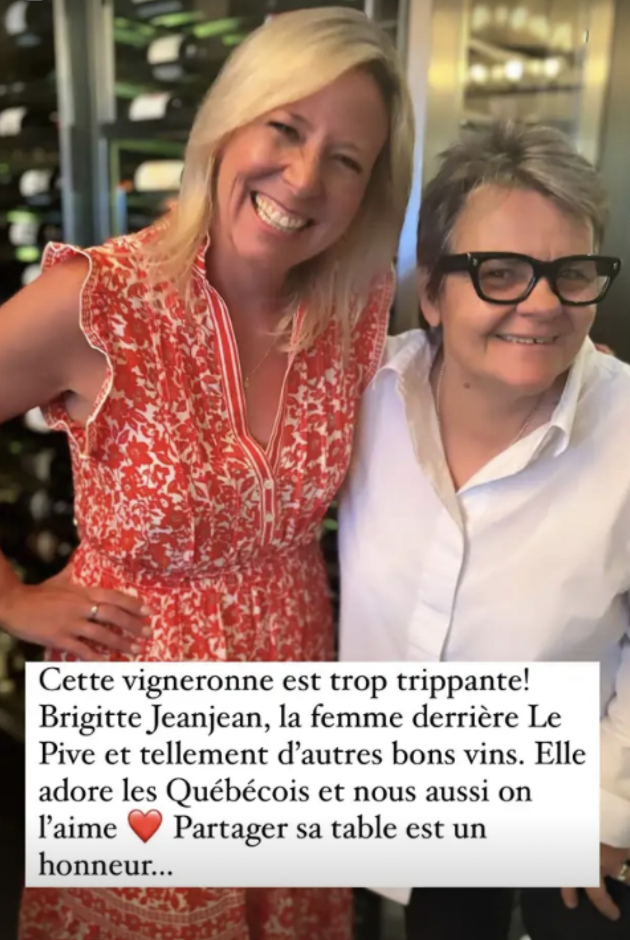 Ève-Marie Lortie dévoile une belle rencontre qu'elle a faite pendant ses vacances