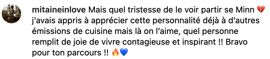 Élyse Marquis se dit «profondément touchée» par un moment marquant à « Les Chefs »