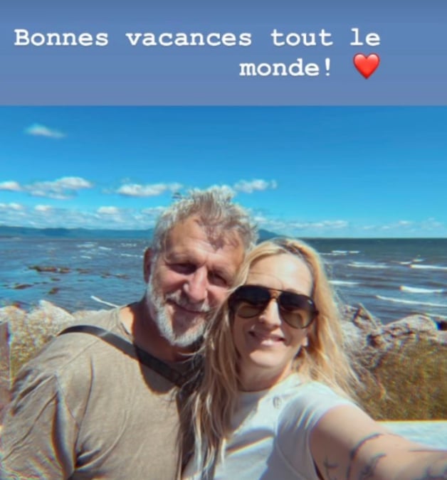 Patrick Huard et sa conjointe Anik Jean publient une adorable photo de couple en vacances