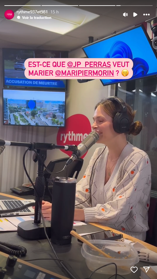 Jean-Philippe Perras dévoile qu'il ne désire pas se marier avec Maripier Morin