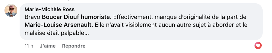 On a eu droit à l'entrevue la plus malaisante de l'année et Boucar Diouf n'était pas content