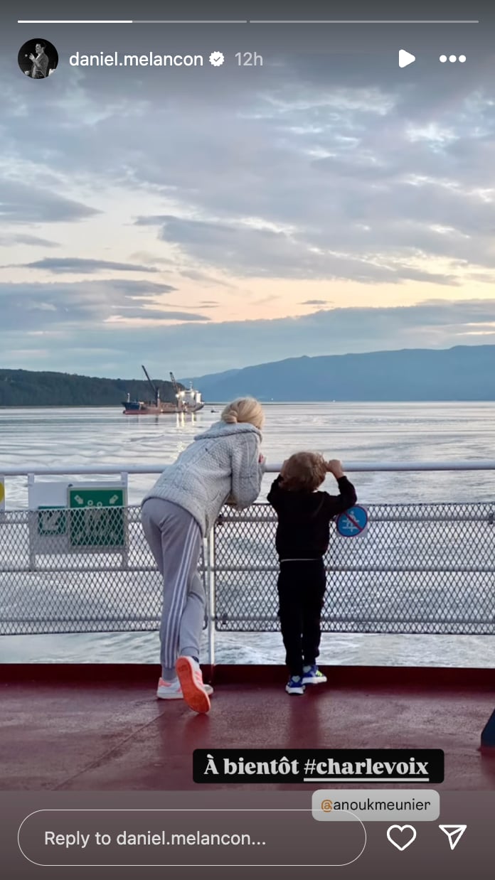 Daniel Melançon et Anouk Meunier publient une adorable photo de leur fils en vacances et il a tellement grandi