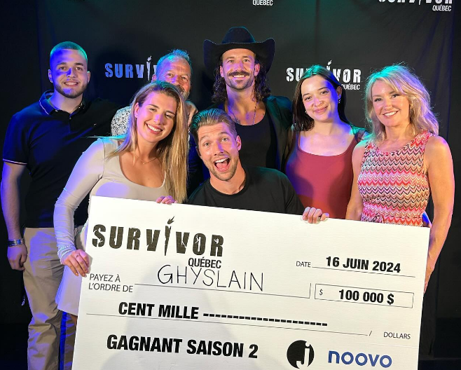 Ghyslain de Survivor Québec révèle ce qu'il fera avec son prix de 100,000$