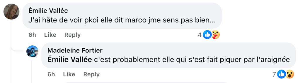 STAT: On semble avoir une très bonne idée qui a été mordu par la fameuse araignée 