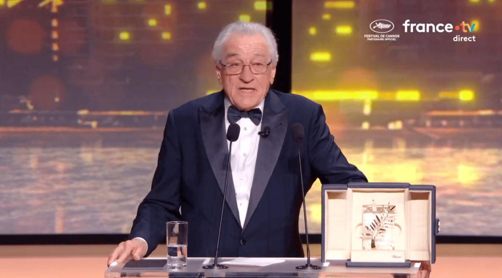 Robert De Niro démolit Donald Trump dans un puissant discours au Festival de Cannes