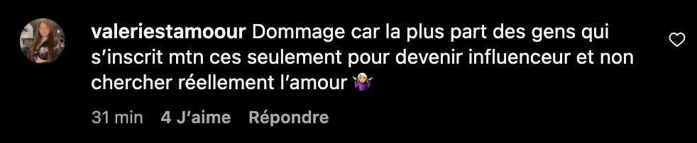 Controverse: Maude d'Occupation Double serait déjà en couple avec un hockeyeur québécois de la LNH