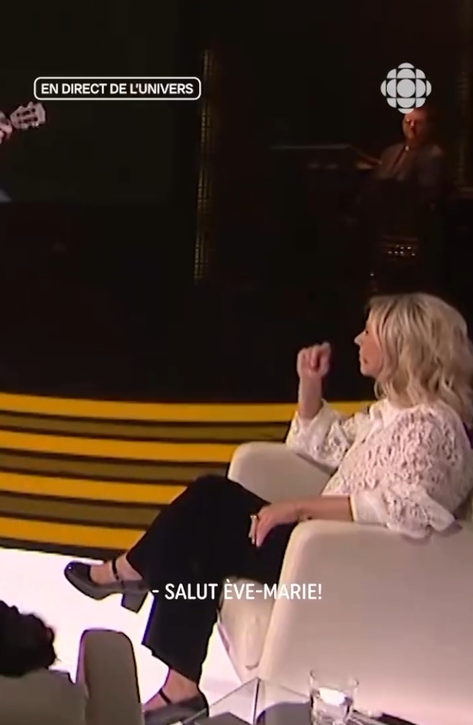 Ève-Marie Lortie craque en voyant sa fille chanter avec cette star internationale